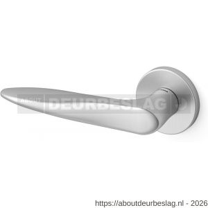 Mandelli1953 381L zoe deurkruk gatdeel op rozet 51x6 mm linkswijzend mat chroom - R21011610 - afbeelding 1