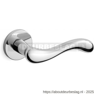 Mandelli1953 451 Ande deurkruk op rozet 51x6 mm chroom - R21009174 - afbeelding 1