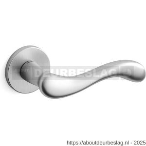 Mandelli1953 451 Ande deurkruk op rozet 51x6 mm mat chroom - R21009175 - afbeelding 1