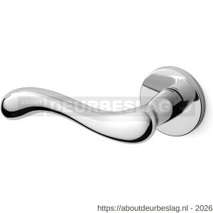 Mandelli1953 451L Ande deurkruk gatdeel op rozet 51x6 mm linkswijzend chroom - R21009909 - afbeelding 1