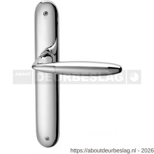 Mandelli1953 460R PC72 Totem deurkruk gatdeel op langschild PC72 rechtswijzend chroom-mat chroom - R21017942 - afbeelding 1