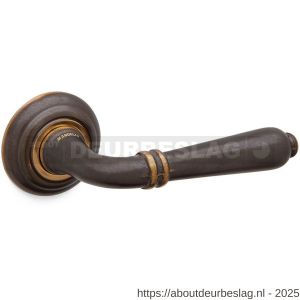 Mandelli1953 531R Sevilla deurkruk gatdeel op rozet 51x12 mm rechtswijzend imperial brons - R21015134 - afbeelding 1