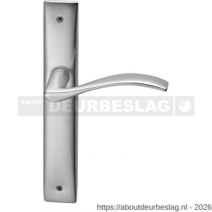 Mandelli1953 710 BB56 Zen deurkruk op langschild BB56 mat chroom-chroom - R21018134 - afbeelding 1