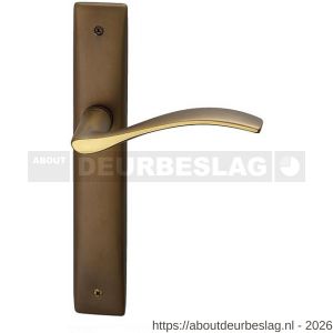 Mandelli1953 710 WC72/8 Zen deurkruk op langschild WC72/8 mat brons - R21018132 - afbeelding 1