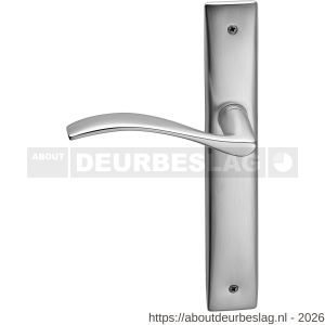 Mandelli1953 710L BB56 Zen deurkruk gatdeel op langschild BB56 mat linkswijzend mat chroom-chroom - R21018141 - afbeelding 1