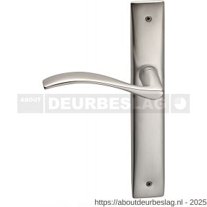 Mandelli1953 710L PC85 Zen deurkruk gatdeel op langschild 240x40 mm PC85 linkswijzend mat nikkel - R21016452 - afbeelding 1
