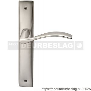 Mandelli1953 710R PC85 Zen deurkruk gatdeel op langschild 240x40 mm PC85 rechtswijzend mat nikkel - R21016459 - afbeelding 1