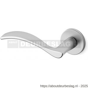 Mandelli1953 711L Zen deurkruk gatdeel op rozet 51x6 mm linkswijzend mat chroom-chroom - R21009923 - afbeelding 1