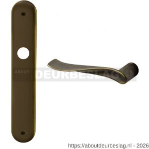 Mandelli1953 730L PC72 Spin deurkruk gatdeel op langschild PC72 linkswijzend imperial brons - R21018194 - afbeelding 1