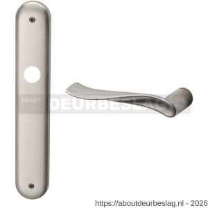 Mandelli1953 730L PC92 Spin deurkruk gatdeel op langschild PC92 linkswijzend nikkel - R21018321 - afbeelding 1