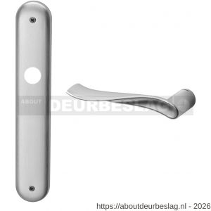 Mandelli1953 730L PC92 Spin deurkruk gatdeel op langschild PC92 linkswijzend mat chroom - R21018246 - afbeelding 1