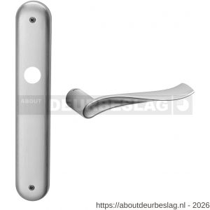 Mandelli1953 730R PC92 Spin deurkruk gatdeel op langschild PC92 rechtswijzend mat chroom - R21018253 - afbeelding 1