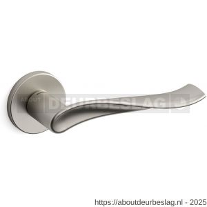 Mandelli1953 731R Spin deurkruk gatdeel op rozet 51x6 mm rechtswijzend mat nikkel - R21009949 - afbeelding 1