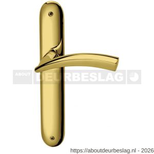 Mandelli1953 770 BB56 Nadir deurkruk op langschild BB56 messing gepolijst - R21018334 - afbeelding 1