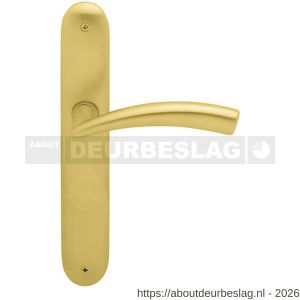 Mandelli1953 770 PC72 Nadir deurkruk op langschild PC72 mat messing - R21018362 - afbeelding 1