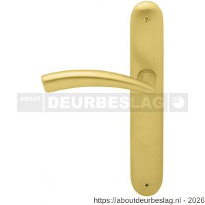 Mandelli1953 770L blind Nadir deurkruk gatdeel op langschild blind linkswijzend mat messing - R21018365 - afbeelding 1