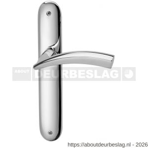 Mandelli1953 770R PC92 Nadir deurkruk gatdeel op langschild 238x40 mm PC92 rechtswijzend chroom - R21015959 - afbeelding 1
