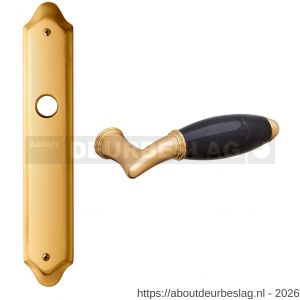 Mandelli1953 8000 WC63/8 Paros deurkruk op langschild WC63/8 messing gepolijst - R21019620 - afbeelding 1