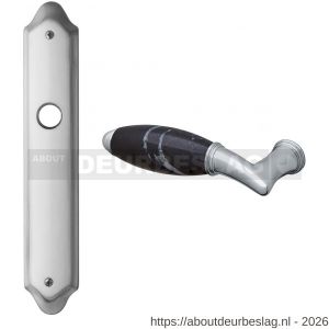 Mandelli1953 8000L PC92 Paros deurkruk gatdeel op langschild PC92 linkswijzend chroom - R21019585 - afbeelding 1