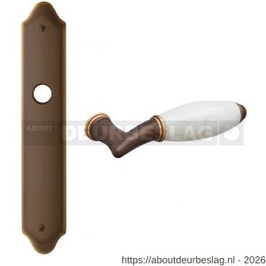 Mandelli1953 8000R blind Paros deurkruk gatdeel op langschild blind rechtswijzend mat brons - R21019561 - afbeelding 1