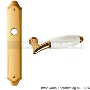 Mandelli1953 8000R PC85 Paros deurkruk gatdeel op langschild PC85 rechtswijzend 24k goud - R21019641 - afbeelding 1