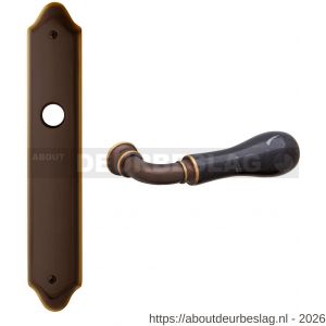 Mandelli1953 8010 WC55/8 Naxos deurkruk op langschild WC55/8 mat brons - R21019718 - afbeelding 1