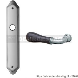 Mandelli1953 8010L PC72 Naxos deurkruk gatdeel op langschild PC72 linkswijzend chroom - R21019733 - afbeelding 1