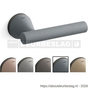 Mandelli1953 8021 Juno deurkruk op rozet 51x6 mm grafiet-grafiet - R21019821 - afbeelding 1