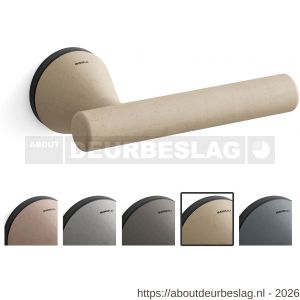 Mandelli1953 8021 Juno deurkruk op rozet 51x6 mm zand-zwart - R21019869 - afbeelding 1