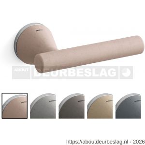 Mandelli1953 8021 Juno deurkruk op rozet 51x6 mm blos-mat chroom - R21019800 - afbeelding 1