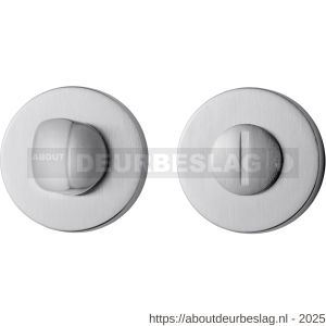 Mandelli1953 911/114RFV toiletgarnituur rond 51x6 mm mat chroom - R21011645 - afbeelding 1