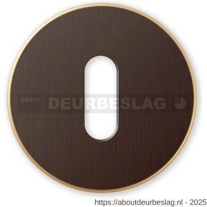 Mandelli1953 911/B sleutelrozet 51x6 mm rond 51x6 mm mat brons - R21011641 - afbeelding 1