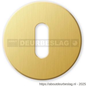 Mandelli1953 911/B sleutelrozet 51x6 mm rond 51x6 mm mat messing - R21011661 - afbeelding 1