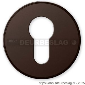 Mandelli1953 911/BY cilinderrozet rond 51x6 mm antiek brons - R21011306 - afbeelding 1