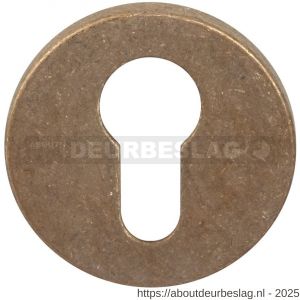 Mandelli1953 911/BY cilinderrozet rond 51x6 mm messing getrommeld - R21016699 - afbeelding 1