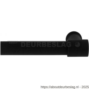 GPF Bouwbeslag ZwartWit GPF8231L/R Hipi Deux 103 mm deurkruk gatdeel links-rechtswijzend zwart - R21008037 - afbeelding 1