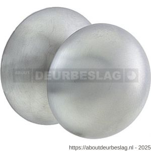 Mandelli1953 0284 deurknop op rozet 51x6 mm vast mat chroom - R21013418 - afbeelding 1