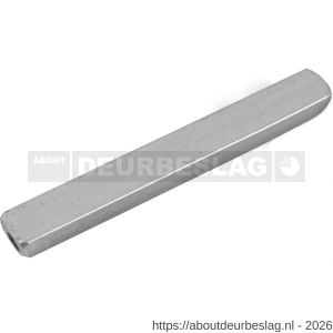 GPF Bouwbeslag AG0085 krukstift excentrisch 8x8x80 mm voor GPF smeedijzer - R21007729 - afbeelding 1