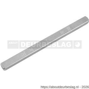 GPF Bouwbeslag AG0094 krukstift excentrisch 8x8x120 mm deurdikte 64 mm - R21006216 - afbeelding 1