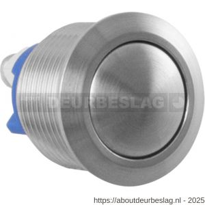 GPF Bouwbeslag AG0391 beldrukker button RVS geborsteld - R21006093 - afbeelding 1