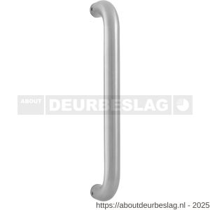 GPF Bouwbeslag RVS GPF9530.09 deurgreep GPF01 38x1038/1000 mm RVS geborsteld met enkel- en dubbelzijdige bevestiging - R21003318 - afbeelding 1
