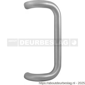 GPF Bouwbeslag RVS GPF9590.09 deurgreep GPF05 32x382/350 mm RVS geborsteld met enkel- en dubbelzijdige bevestiging - R21003325 - afbeelding 1