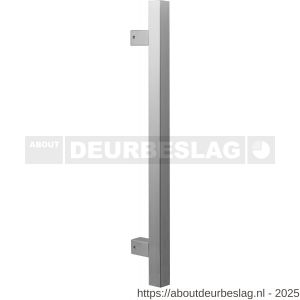 GPF Bouwbeslag RVS GPF3620.09 deurgreep GPF10 vierkant 30x1000/800 mm hoogte 70 mm RVS geborsteld met enkel- en dubbelzijdige bevestiging - R21008830 - afbeelding 1