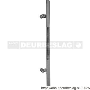 GPF Bouwbeslag RVS GPF9780.59 deurgreep GPF30 ovaal 38x20x800/500 mm RVS gepolijst-RVS geborsteld met bevestiging - R21003386 - afbeelding 1