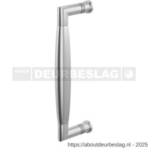 GPF Bouwbeslag RVS GPF4945.09C Ika deurgreep haaks 207x63/191 mm RVS geborsteld met enkel- en dubbelzijdige bevestiging met enkel- en dubbelzijdige bevestiging GPF4 - R21003303 - afbeelding 1