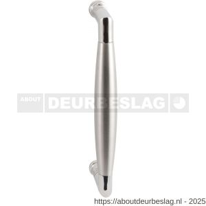 GPF Bouwbeslag RVS GPF4915.49C Ika deurgreep haaks 207x63/191 mm RVS gepolijst-RVS geborsteld met enkel- en dubbelzijdige bevestiging GPF4 - R21003302 - afbeelding 1