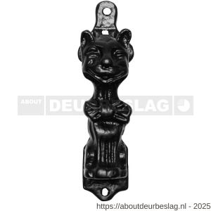Kirkpatrick KP2618 deurklopper kat 108x31 mm smeedijzer zwart - R21000134 - afbeelding 1