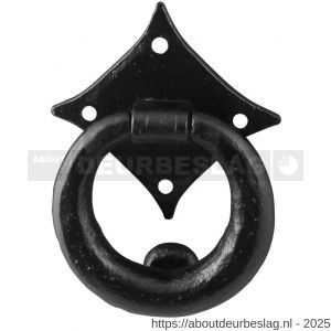 Kirkpatrick KP6058 deurklopper 160x120 mm smeedijzer zwart - R21006059 - afbeelding 1