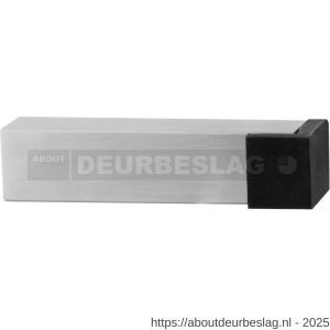 GPF Bouwbeslag RVS GPF0738.09 deurstopper vierkant 85x20 mm RVS geborsteld - R21008016 - afbeelding 1