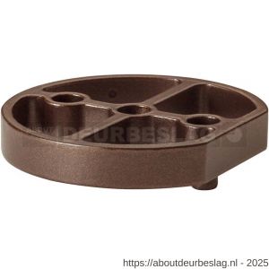 GPF Bouwbeslag Anastasius GPF0731.A2 verhogingsschijf voor GPF0730.A2 rond 10x64 mm Bronze blend - R21012273 - afbeelding 1
